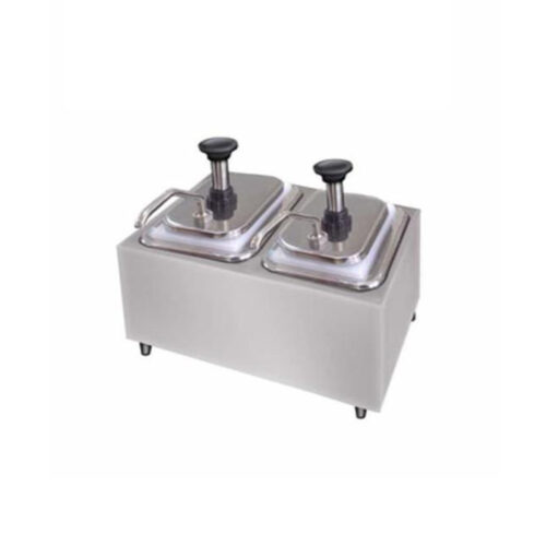 DOUBLE SAUCE CONDIMENT PAN