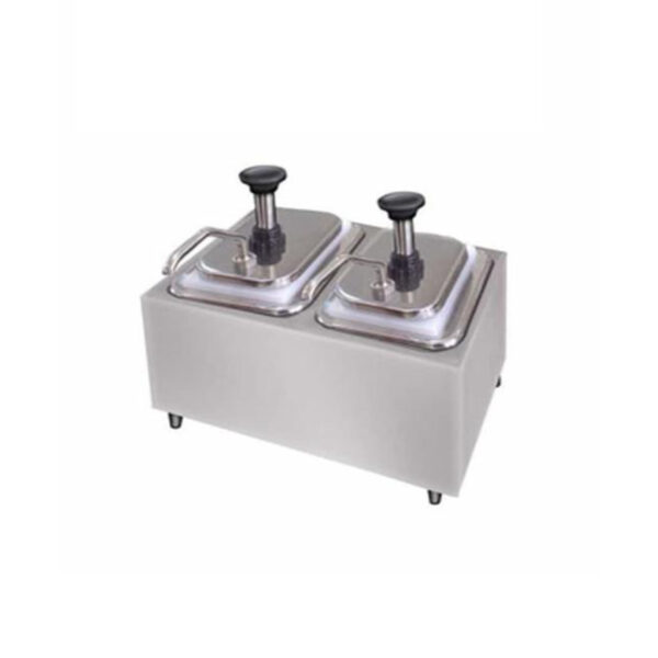 DOUBLE SAUCE CONDIMENT PAN