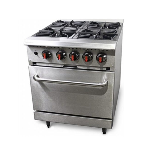 STOVE 4 BURNER LOW PRESSURE WITH OVEN