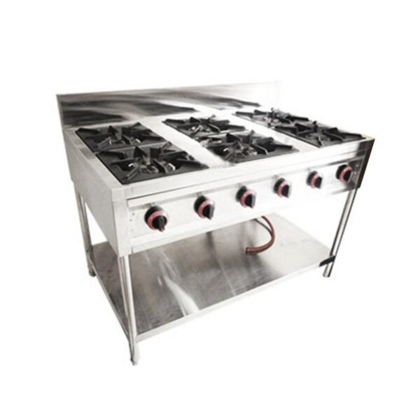 STOVE 6 BURNER LOW PRESSURE
