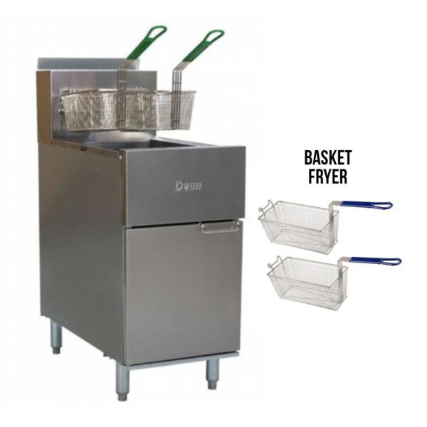 GAS DEEP FRYER 2 BASKET
